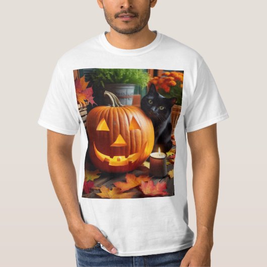 Calabaza de Halloween T-shirt (Voorkant)