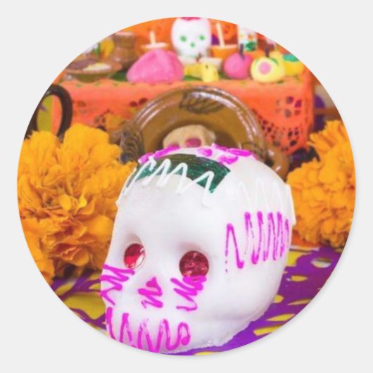 Calaberita Ronde Sticker (Voorkant)