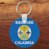 Calabria, Italiaanse vlag Sleutelhanger (Voorkant)