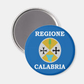 Calabria, Italië Magneet (Voorkant / Achterkant)