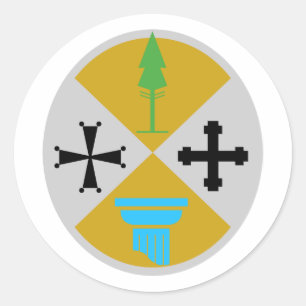 Calabria, Italië Ronde Sticker