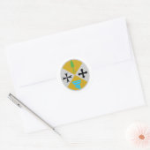 Calabria, Italië Ronde Sticker (Envelop)