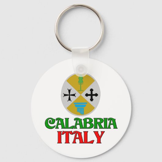 Calabria Italië Sleutelhanger (Voorkant)
