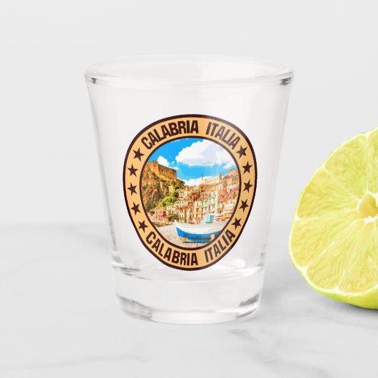 Calabria Shot Glas (Voorkant)