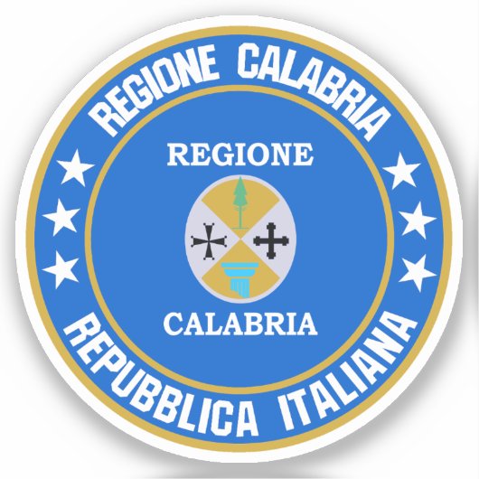 Calabria Sticker (Voorkant)