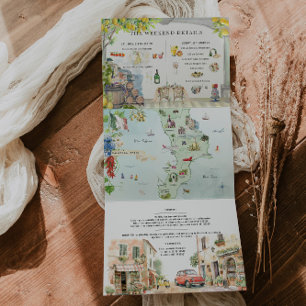 Calabrië Italië Mediterrane Reisroute Kaart