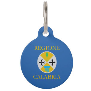 Calabrië (regio in Italië) vlag Huisdierpenning