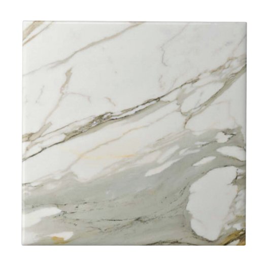 Calacatta Marble Pattern 2 Tegeltje (Voorkant)