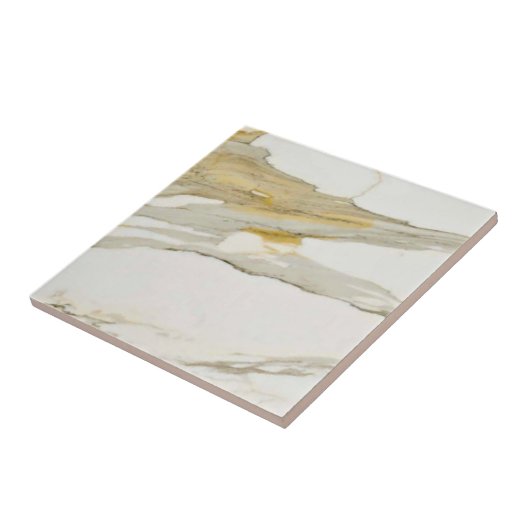 Calacatta Marble Pattern 6 Tegeltje (Zijkant)