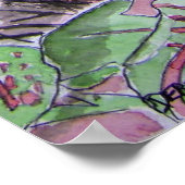 caladiums_plant_schilderen poster (Hoek)