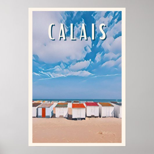 Calais Foto Vintage Poster (Voorkant)