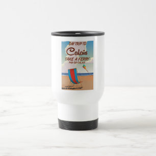 Calais Frankrijk vintage reisposter Reisbeker