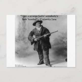 Calamity Jane Humor Quote Cadeaus T-shirts & Kaart