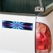 Calamityjan bluestar bumper sticker (Op Truck)