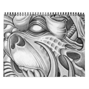 calandar tattoo design RITON TATTOO Kalender