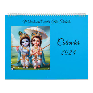 Calander 2024 Motivatie citaten van Bhagawad Gita Kalender