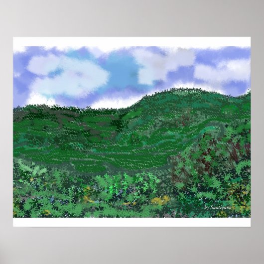 Calanques Poster (Voorkant)