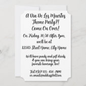 Calavera Amigas Kaart (Achterkant)