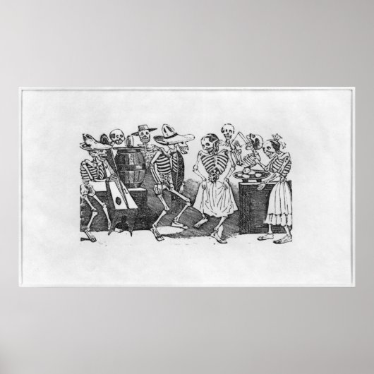 Calavera du jarabe d'outretombe" poster (Voorkant)