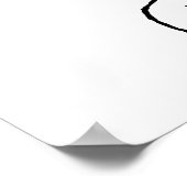 Calavera Garbancera door José Guadalupe Posada Poster (Hoek)