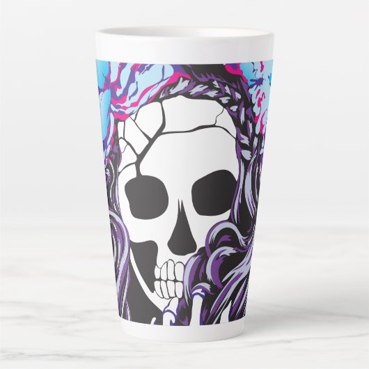 Calavera Latte Mug (Devant)