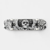 Calavera Oaxaqueña van José Guadalupe Posada 1903 Skateboard (Horizontaal)