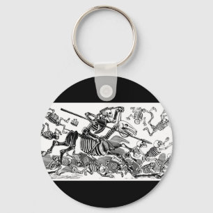 "Calavera of Don Quixote" ongeveer begin jaren 190 Sleutelhanger