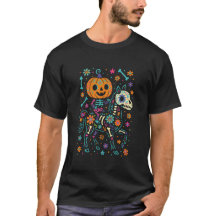 Calavera Pompoen Ridder Middernachtelijke Rit van