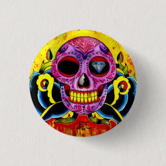 Calavera Ronde Button 3,2 Cm
