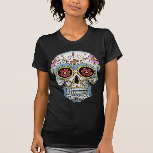 CALAVERA SUGAR SKULL T Shirt ***Limited (Voorkant)