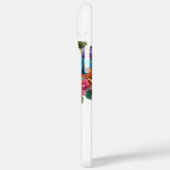 Calavera y flores Case-Mate iPhone case (Achterkant / Links)