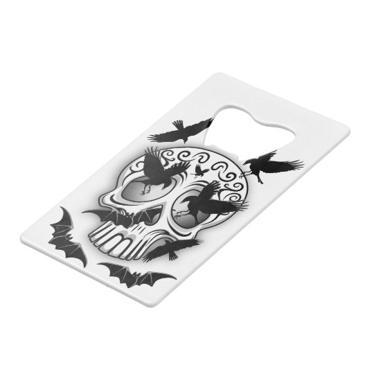 Calaveras décoratives Halloween (Devant Angle)