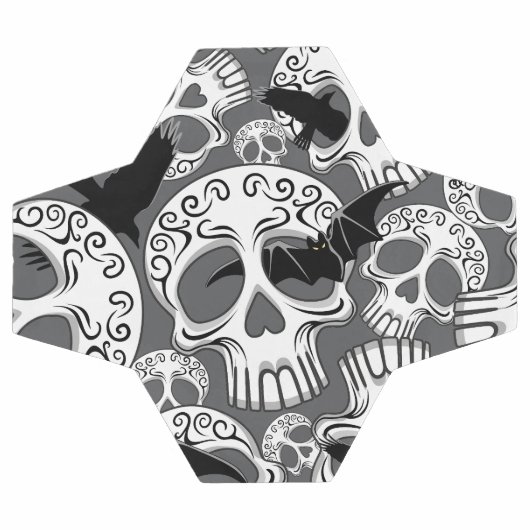 Calaveras décoratives Halloween (Plat)