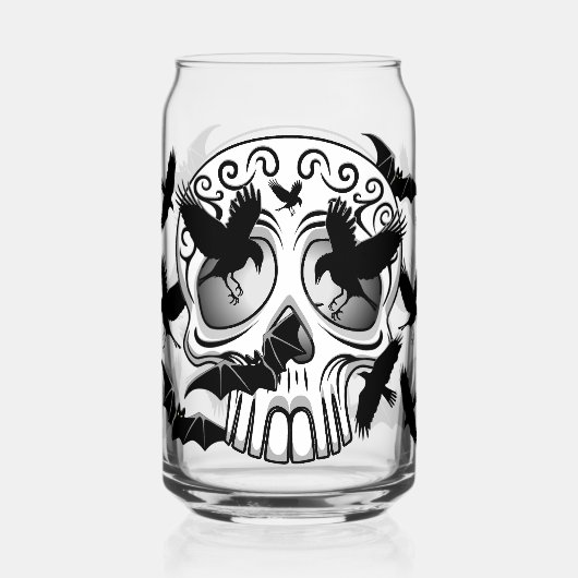 Calaveras décoratives Halloween (Verso)