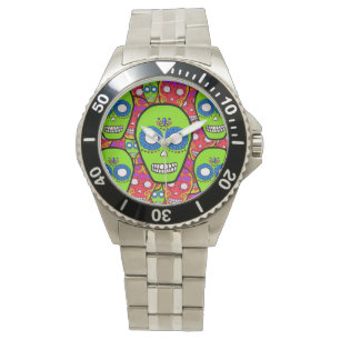 Calaveras Sugar Skulls Horloge