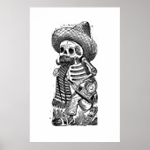 Calaveras Van de Heap door José Guadalupe Posada Poster (Voorkant)