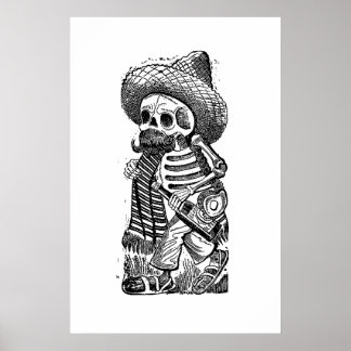 Calaveras Van de Heap door José Guadalupe Posada Poster
