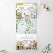 Calbrie Italie | Carte Itinéraire Méditerranéenne (Intérieur)