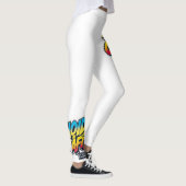 Calça Legging branca ENNOID GRÁFITT  (Droite)