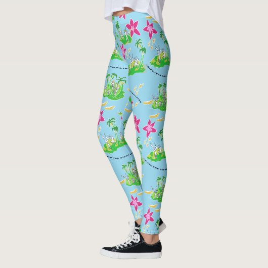 Calça legging com desenho de Capoeira (Gauche)