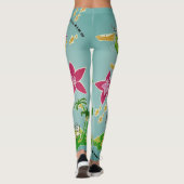 Calça legging com desenho de Capoeira (Achterkant)