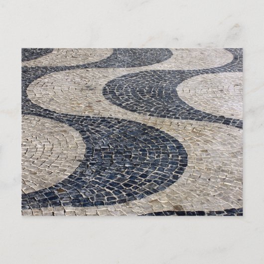 Calçada Portuguesa Briefkaart (Voorkant)