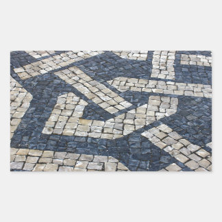 Calcada Portuguesa, Portuguese Pavement Rechthoekige Sticker
