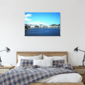 Calçadão Canvas Afdruk (Insitu (Slaapkamer))