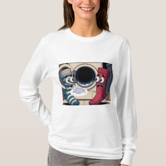 calcetines asustados t-shirt