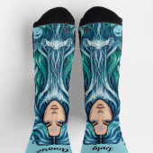 Calcetines Lady Acuario – Toque astrológico en tu Sokken (Top)