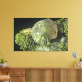 Calcietkristal en Mottramiet, Tsumeb Mine, Namib Canvas Afdruk (Insitu (Woonkamer))