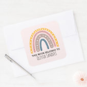 Calcomanía Vierkante Sticker (Envelop)