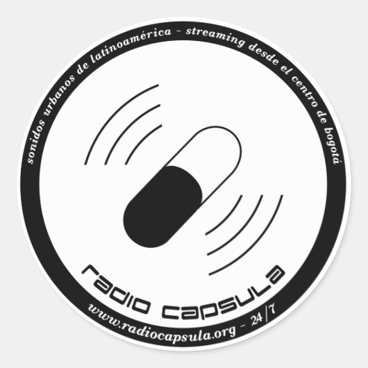 Calcomanias de RC Ronde Sticker (Voorkant)