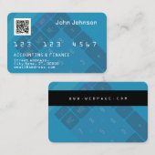 Calcul de l'apparence de la carte de crédit ou de (Devant / Derrière)